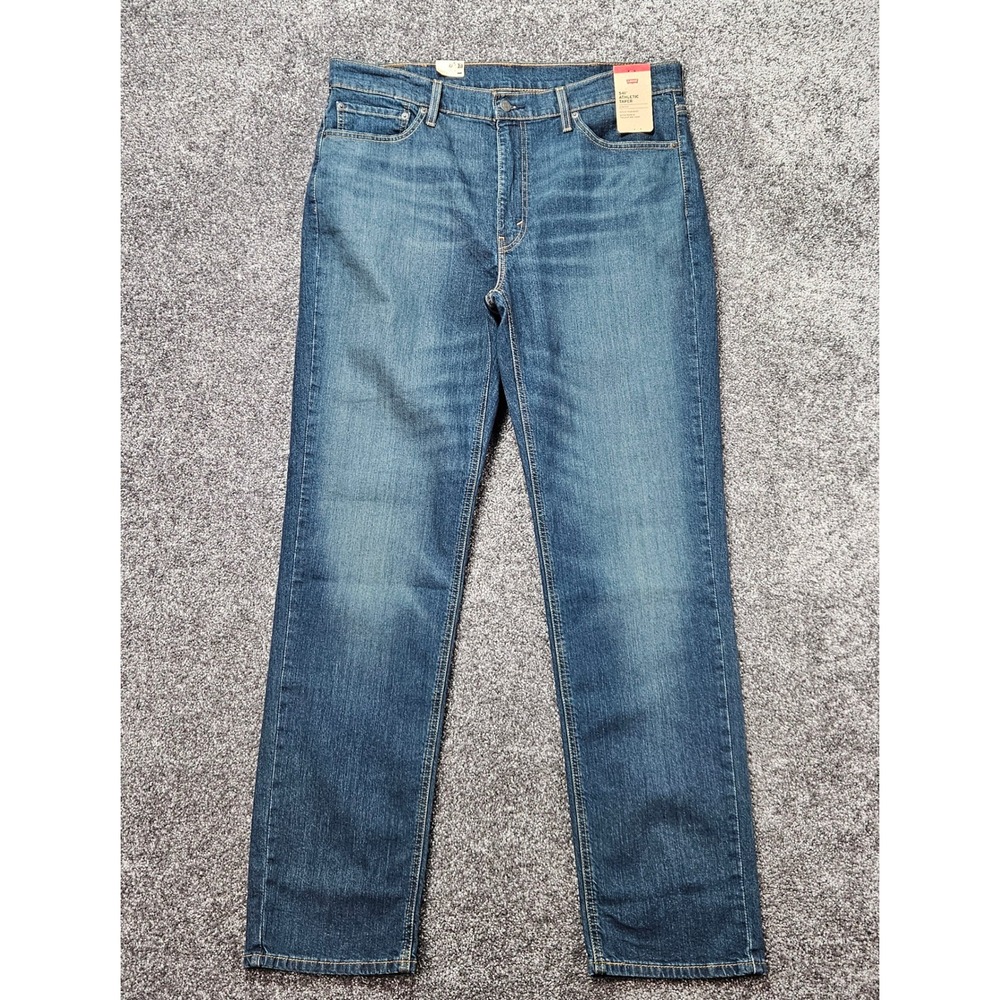 Levi's 541 Jeans Men's Fits 38x34 Tag 38x36 Blue Denim Athletic Stretch NWT